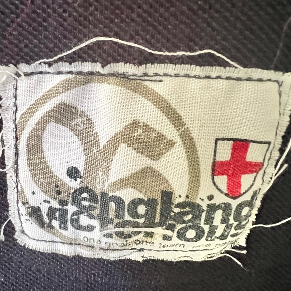 Mens Size Small England Victorious One Goal One Team One Nation Navy Polo Shirt - Picture 5 of 8